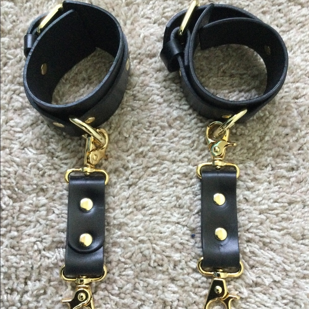 Leather Cuffs - Picture 2 of 9